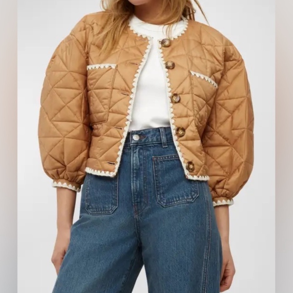 Veronica Beard Reversible Quilted Jacket